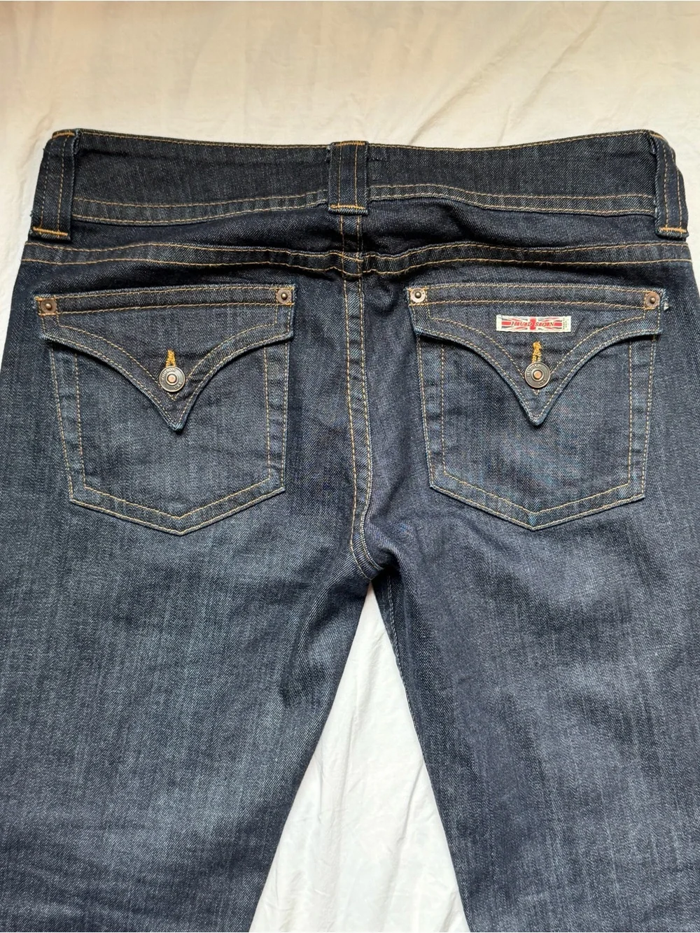 Hudson Jeans Signature Petite Bootcut Dark Indigo Denim Size 29 - Picture 12 of 15